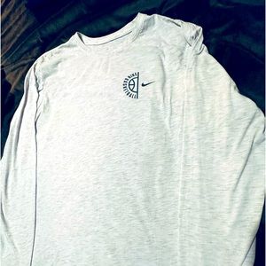 Long sleeve Nike basketball shirt